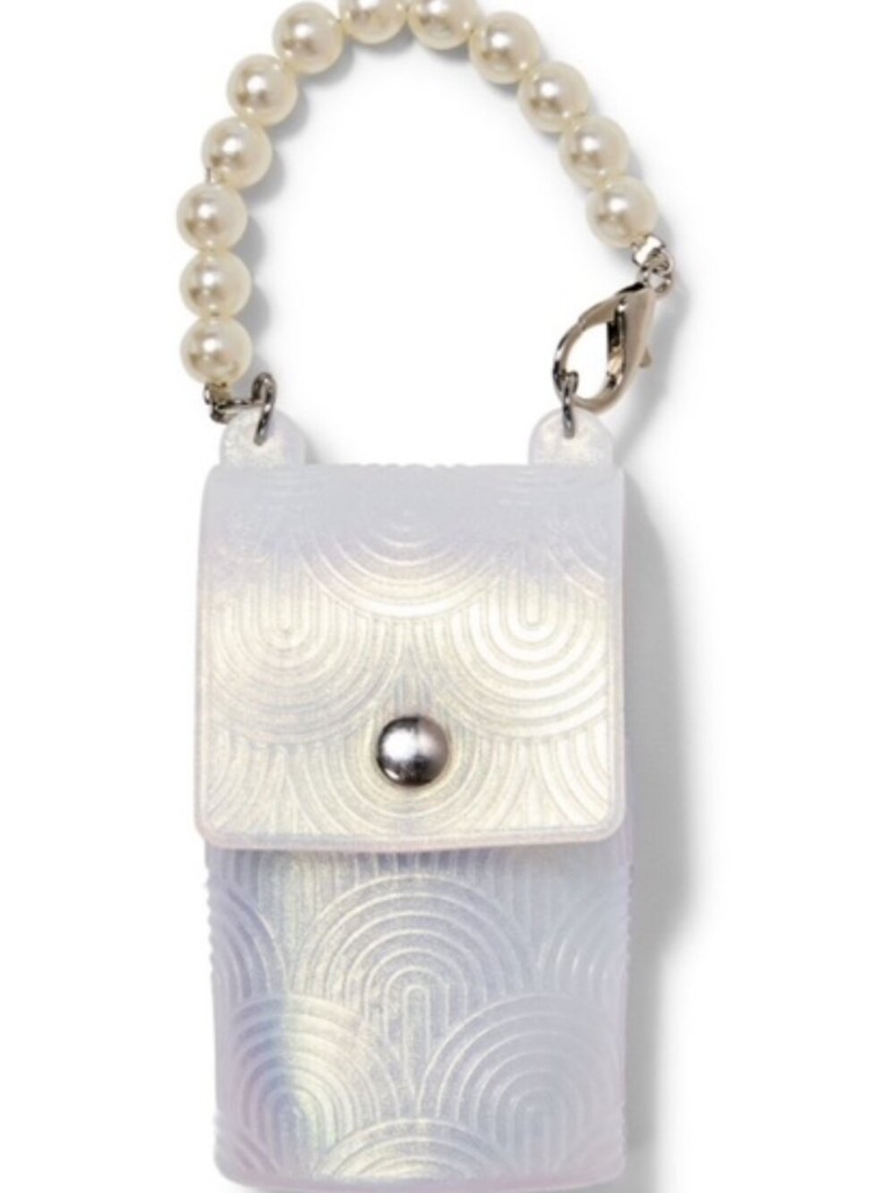 NWOT Bath & Body Works Pearl Snapcase PocketBac Holder